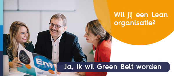 lean organisatie? green belt training