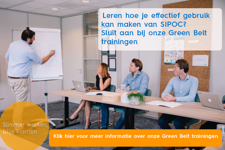 Meer leren over SIPOC? Volg de Green Belt Training bij Bureau Tromp